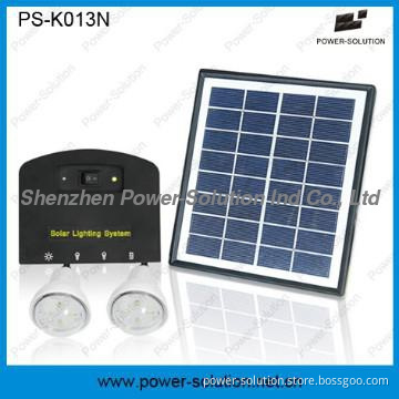 mini solar lighting kits with USB mobile phone charger